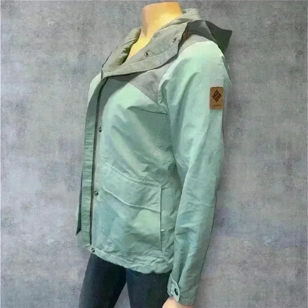 Columbia Omni-Tech Cypress Crossing Hooded Women's Rain Jacket Size XS - Picture 4 of 11